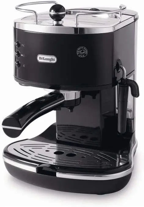 De'Longhi Icon Eco 311.BK M¨¢quina de caf¨¦ espresso manual y capuchino, caf¨¦ en polvo o vainas E.S.E., 1100 W, negro