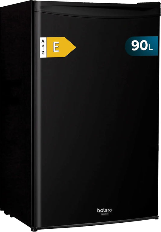 Cecotec Nevera Peque?a Frigor¨ªfico Mini Retro 91L 1 Puerta Bolero Coolmarket TT Origin 90 negro E. Frigor¨ªfico Sobremesa, Bajo Consumo