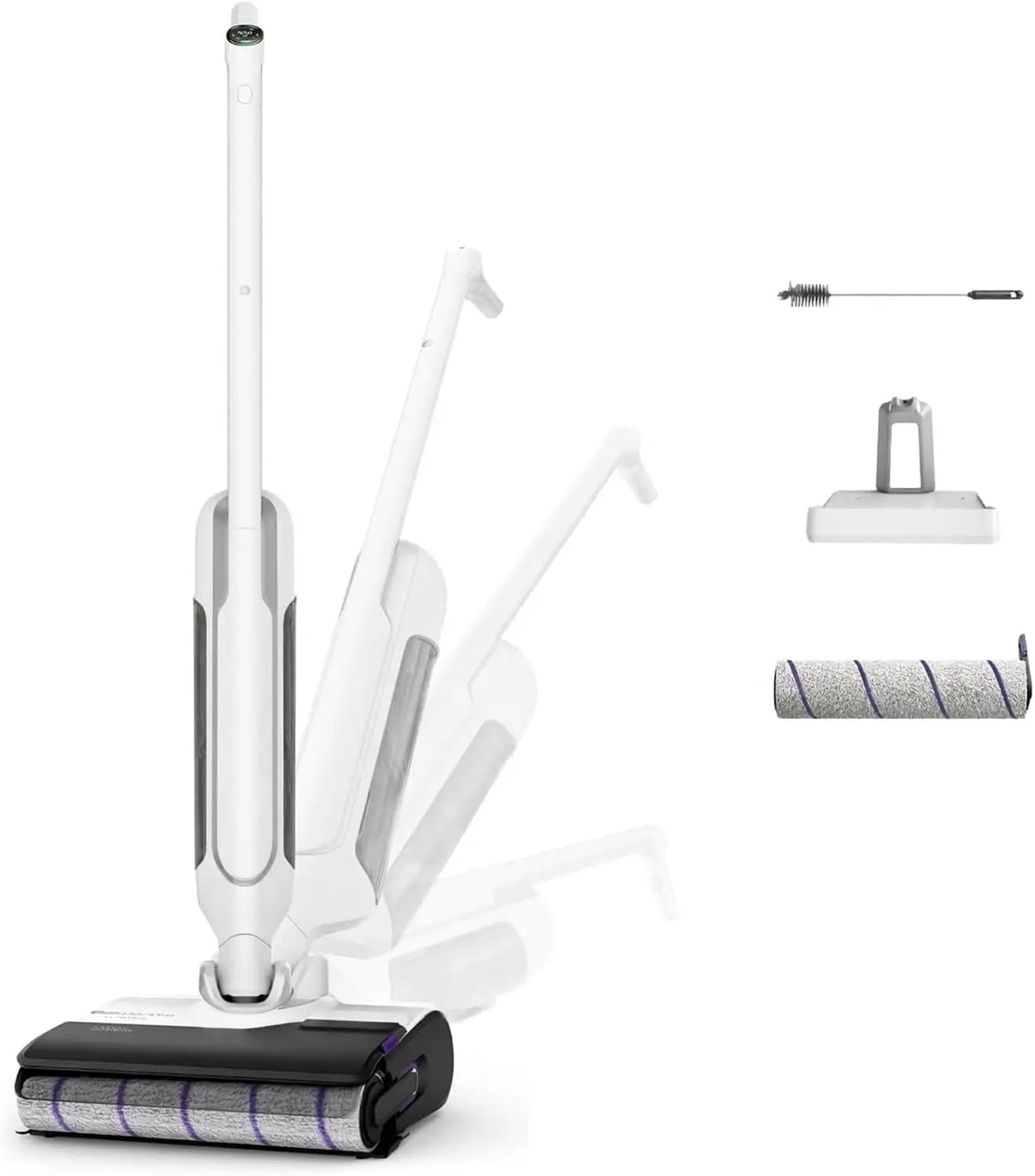 Rowenta X-Clean 10, Aspiradora Fregona El¨¦ctrica Sin Cable, Blanco