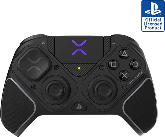 Turtle Beach Victrix Pro BFG Reloaded Negro Mando modular inal¨¢mbrico para PS5 y PS4. Con licencia oficial de PlayStation para jugadores competitivo