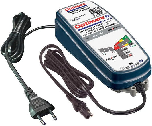 Optimate 6 AMPMATIC 6A Battery Charger (Ref. Tecmate, TM360)