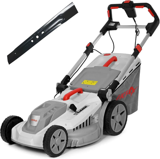 IKRA cortac¨¦sped el¨¦ctrico IERM 2043 T, 2000W, 43cm, Cuchillas de Repuesto
