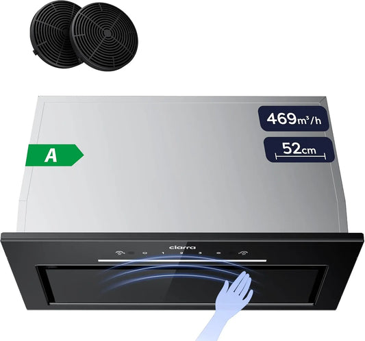 CIARRA CBCB5931A Campana Extractora Integrada de 52 cm Control de Onda 59dB