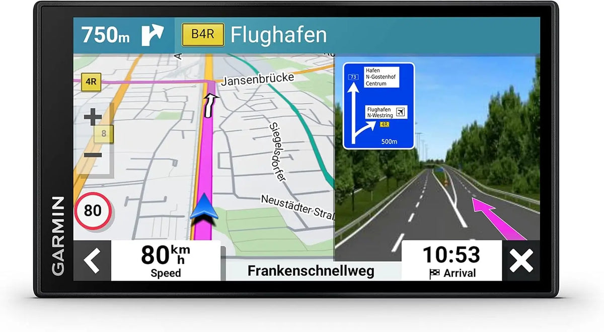 Garmin DriveSmart 66 EU MT-S, navegador GPS para coche de 6' con mapas de toda Europa de por vida y tr¨¢fico en directo