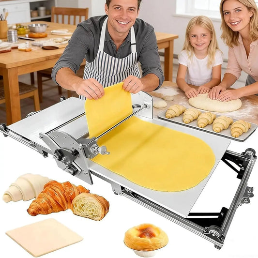 Laminadora De Masa El¨¦ctrica Comercial, Laminadora De Masa Plegable, Laminadora De Masa Para Croissants, Pizzer¨ªa