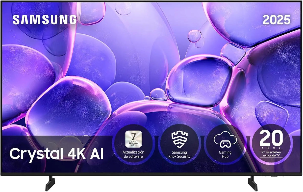 Samsung TV 43 Pulgadas Crystal UHD U8005 4K inteligente TV, Colores incre¨ªbles con Crystal Processor 4K, Escucha Todos los Altavoces con Q-Symphony