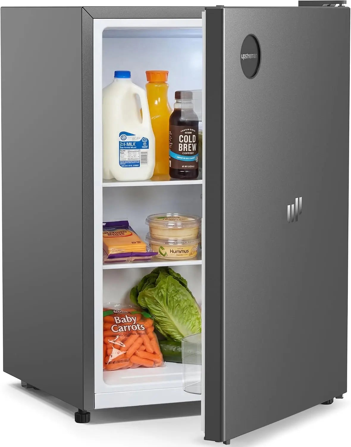 Upstreman 71L Frigor¨ªfico Sin Congelador, Gris Oscuro, CR71