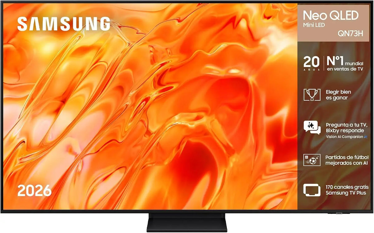 Samsung TV Neo QLED QN73H 55' 4K inteligente TV con IA