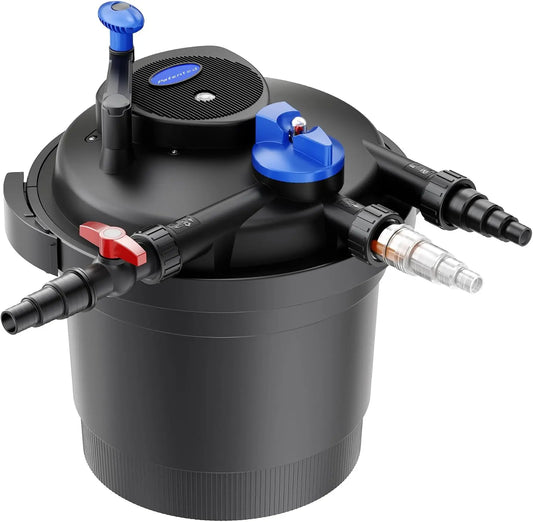 SunSun CPF-5000 filtro presi¨®n l¨¢mpara UVC 11W estanque shasta 8000L Jard¨ªn Koi Peces Jardiner¨ªa