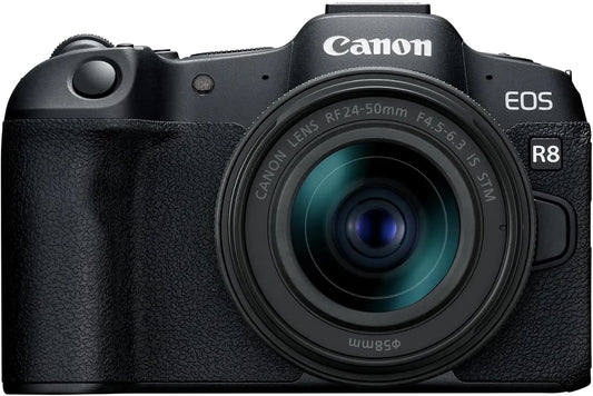 Canon EOS R8 C¨¢mara Sin Espejo Full Frame 24.2MP conjunto RF 24-50mm