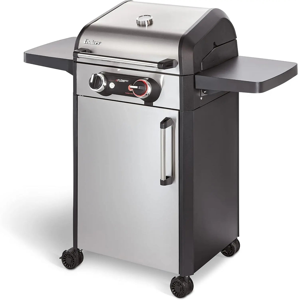 Enders Parrilla el¨¦ctrica eFLOW PRO 2 TURBO, con parrilla de hierro fundido SWITCH GRID, TURBO ZONE para temperaturas altas
