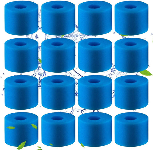 Filtro de espuma para piscina (16 unidades)