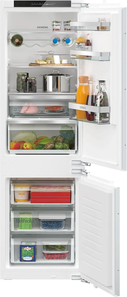 SIEMENS, Frigor¨ªfico combi integrable 177.2x54.1 cm Puerta fija, KI86NHFE0