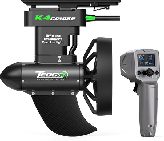Tedgix K4C Motor para SUP & Kayak, propulsi¨®n subacu¨¢tica sin escobillas de 400 W con mando a distancia y control de crucero