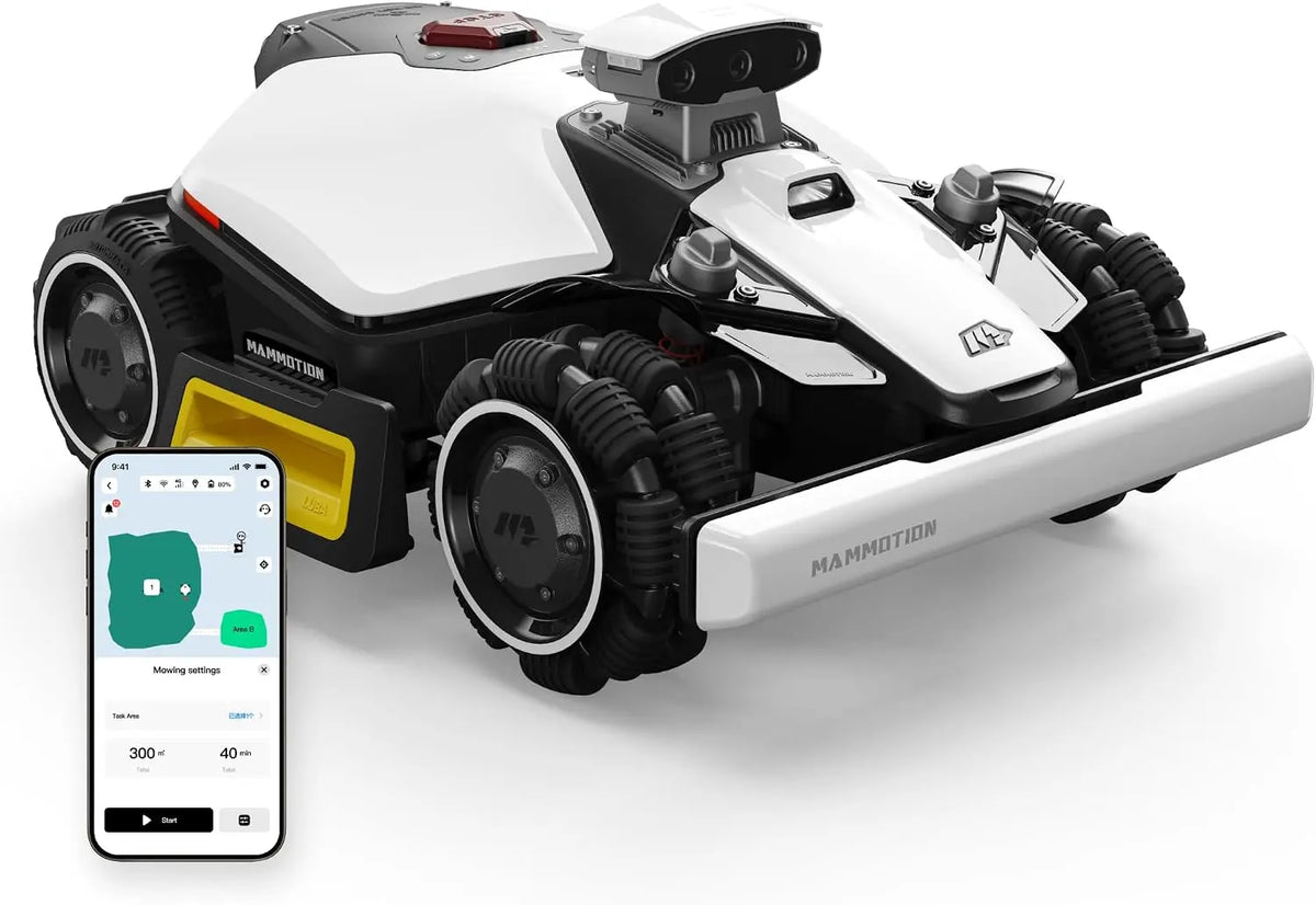 MAMMOTION LUBA Mini 2 AWD 1000 Robot Cortac¨¦sped sin Cable Perimetral