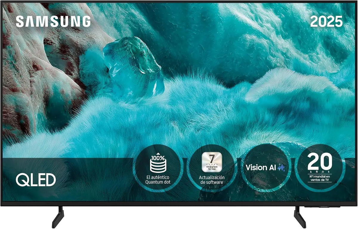 Samsung TV 55 Pulgadas QLED Q7F 4K inteligente TV con Vision AI, 100% Volumen de Color con Quantum Dot y m¨¢s de 500 Canales