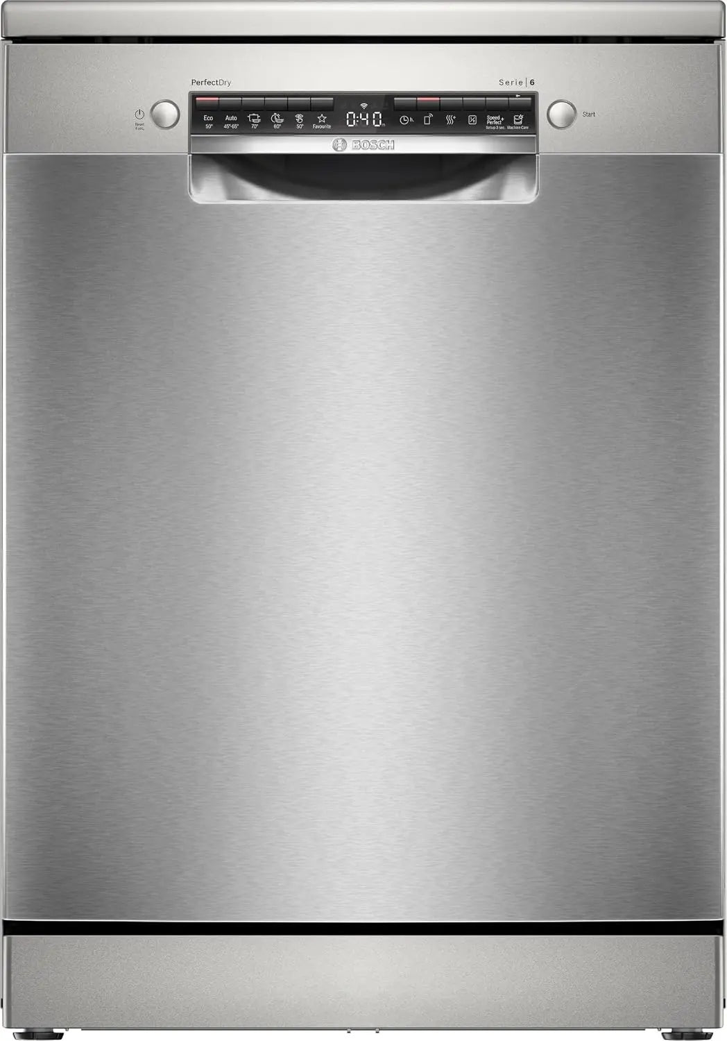 BOSCH, Lavavajillas, Libre instalaci¨®n, 60 cm, Acero antihuellas, SMS6ZCI10E
