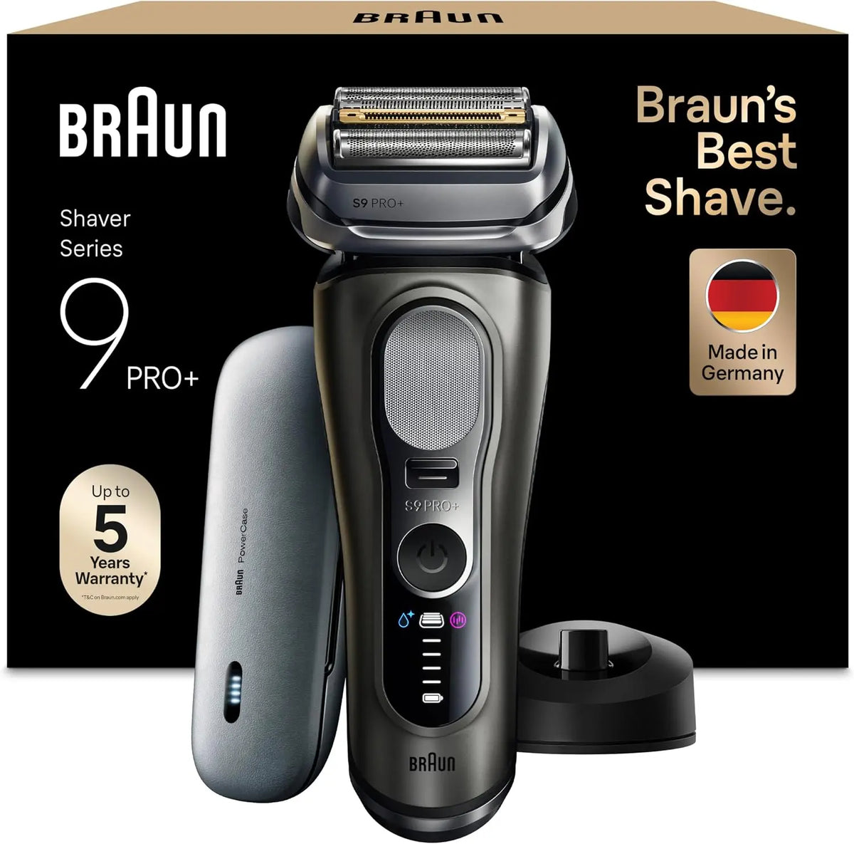Braun serie 9 Pro+ Afeitadora El¨¦ctrica Hombre, 9625S, Grafito