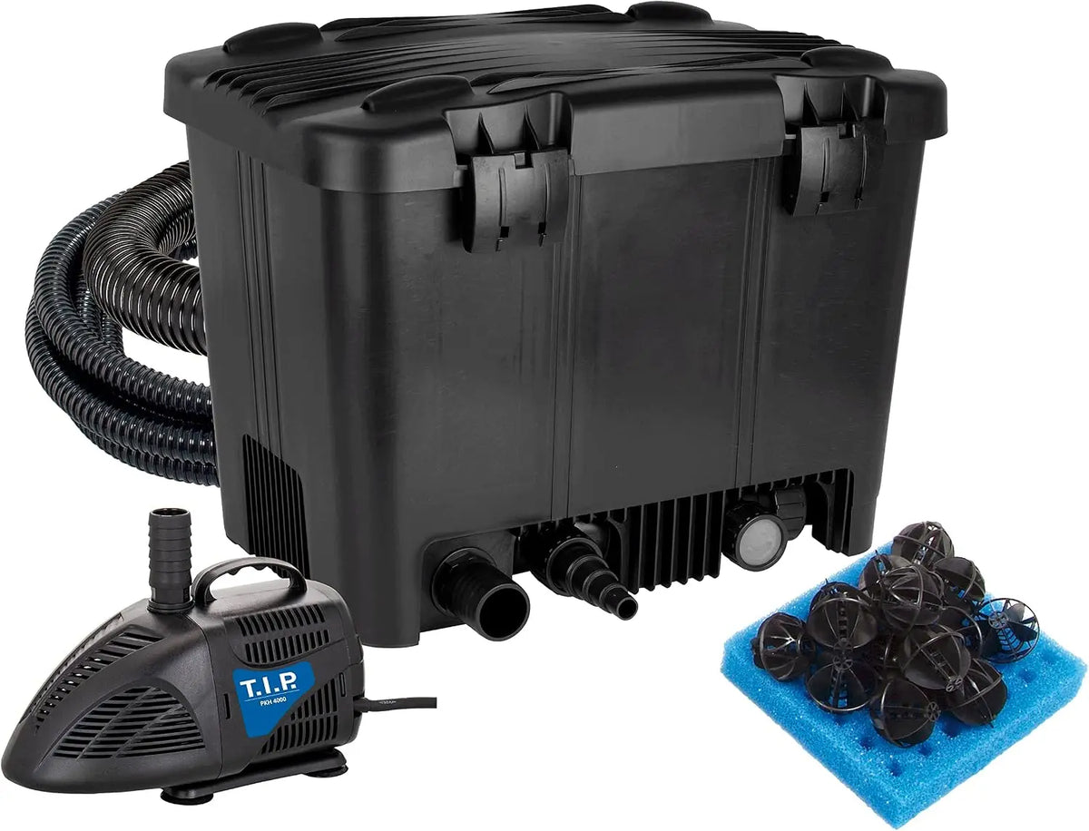 T.I.P. Filtro Exterior para Estanque WDF 20000 UV 18, UV-C 18 vatios, para estanques de hasta 20.000 litros