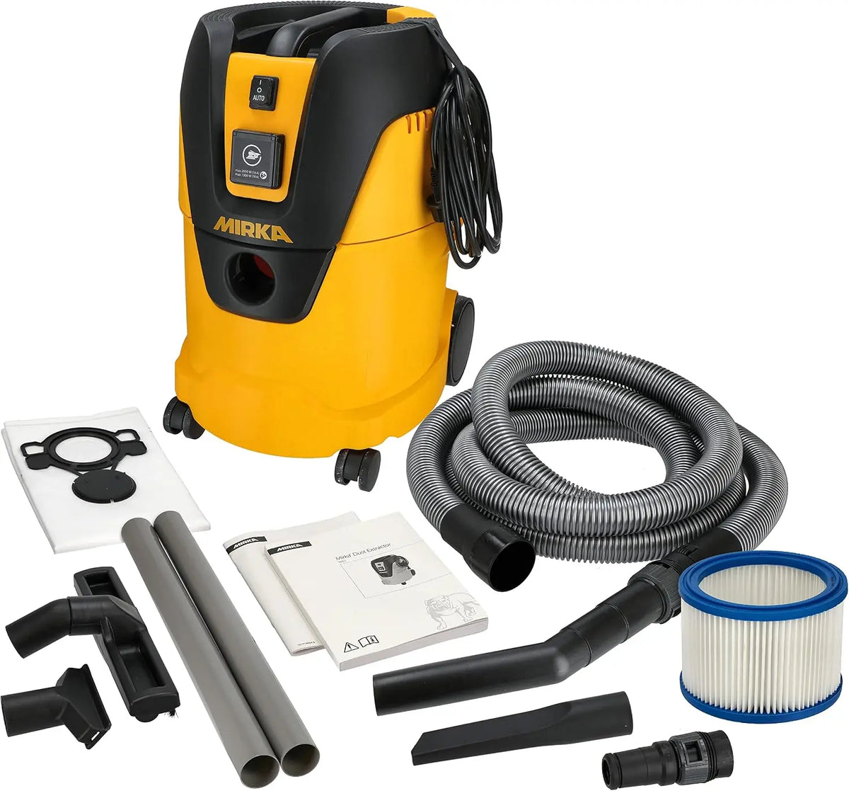 Mirka Aspirador Industrial 25 litros 1000 W para lijadoras